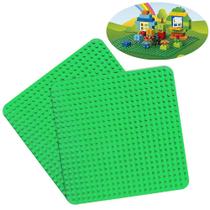 Placa de base compatível com Lego Duplo Large Lvhero 2 - Verde