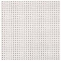 Placa de base Strictly Briks compatível com Lego 25x25 cm branca, 1 unidade Placa de base Strictly Briks compatível com Lego 25x25 cm branca, 1 unidade