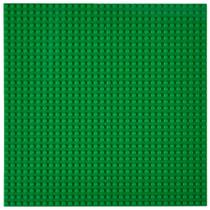 Placa de base Strictly Briks compatível com Lego 25x25 cm, verde, 1 peça