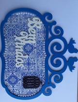 Placa de bem vindo Placa de bem vindo