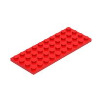 Placa de Blocos Colorida 3030 (19 Peças) - 4x10 Pontos - Compatível com Lego