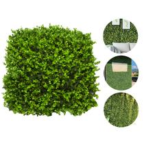 Placa de Buchinho 50x50 Misto com Proteção UV - Grama Artificial para Muro Ingles / Jardim Vertical - Magna Home - Voolt