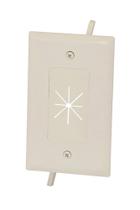 Placa de cabo DATA COMM 45-0014-LA com abertura flexível