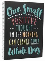 Placa de caixa de madeira SANY DAYO HOME Um pequeno pensamento positivo