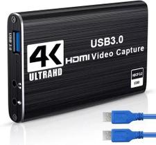 Placa de captura de vídeo 4k 1080p hdmi para usb 3.0 Placa de captura de vídeo 4k 1080p hdmi para usb 3.0
