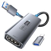 Placa de captura de vídeo Fulfalic 4K HDMI para USB 3.0 1080P 60fps