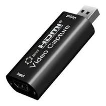 Placa De Captura de video Hdmi 4k Usb 2.0 Gamer live 1080p Transmite Jogos