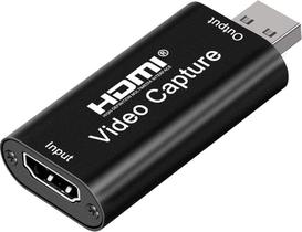 Placa de Captura de Vídeo Mini 4K 1080p HDMI para USB 2.0 - Gravação de Jogos e Streaming Placa de Captura de Vídeo Mini 4K 1080p HDMI para USB 2.0 - Gravação de Jogos e Streaming