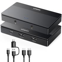 Placa de Captura de Vídeo UGREEN 4K - 1080P 60FPS - USB/Type-C 3.0 HDMI