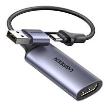 Placa de Captura de Vídeo UGREEN 4K HDMI para USB-A/USB-C - 1080P