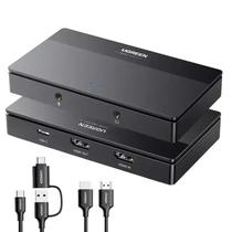 Placa de Captura de Vídeo UGREEN HDMI USB/Tipo-C Preto