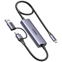 Placa de Captura de Vídeo UGREEN USB-C/USB-A - 1080p 60FPS e 2K 30Hz