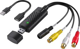 Placa de captura de vídeo VIXLW USB 2.0 RCA para USB para PC TV MAC Placa de captura de vídeo VIXLW USB 2.0 RCA para USB para PC TV MAC