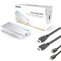 Placa De Captura Externa Usb C Bu110 Avermidia Extremecap