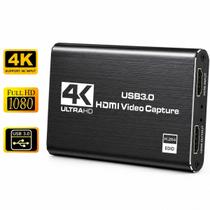 Placa De Captura HDMI 4K USB3 Para Streaming Ao Vivo Jogos Vídeo Gamer Alta Definição Placa De Captura HDMI 4K USB3 Para Streaming Ao Vivo Jogos Vídeo Gamer Alta Definição