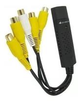 Placa De Captura Usb Dvr 4 Canais Câmera Pc Vídeo Segurança