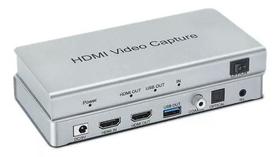 Placa de captura vídeo hdmi 1080p 4k fibra