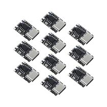 Placa De Carregamento E Descarregamento De Bateria De Lítio Tipo-C USB C TP4057 1A 3.7V Proteção