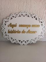 Placa de casamento