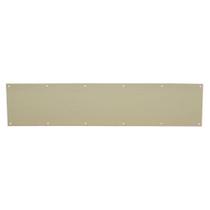 Placa de chute SCHLAGE SC8400PA3 15x86 cm Latão Brilhante e Alumínio