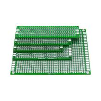 Placa De Circuito Impresso PCB Protoboard De Dupla Face Em 6 Cores 2x8 3x7 4x6 5x7 7x9CM DIY Placa De Circuito Impresso PCB Protoboard De Dupla Face Em 6 Cores 2x8 3x7 4x6 5x7 7x9CM DIY