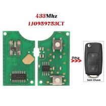 Placa De Circuito Para Chave Remota De Carro VW Volkswagen Bora Passat Polo Golf MK4 Octavia 433Mhz Placa De Circuito Para Chave Remota De Carro VW Volkswagen Bora Passat Polo Golf MK4 Octavia 433Mhz