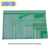 Placa De Circuito Prototipo PCB Universal De Um Lado Para Projetos De Soldagem DIY 15x20 12x18 10x15