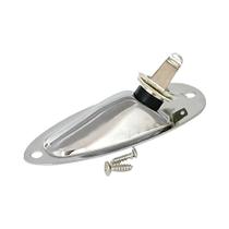 Placa De Conexão Para Guitarra Elétrica Stratocaster 6.35mm 1/4" Conector De Áudio Em Forma De Placa De Conexão Para Guitarra Elétrica Stratocaster 6.35mm 1/4" Conector De Áudio Em Forma De