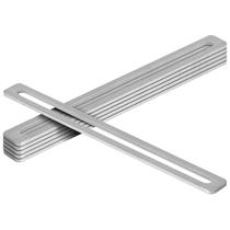 Placa de conserto Fanmao Aço Inoxidável 12x1/30x2.5cm 6 unidades