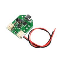 Placa De Controle De Ventilador Pequeno Recarregável USB Tipo-C De 3 Velocidades Módulo De Circuito