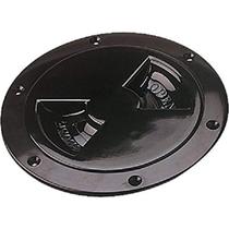 Placa de convés Sea-Dog 337145-1 11,3 cm preta com rosca
