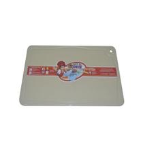 Placa de Corte Bege com Canaleta em Polietileno 1X25X37 cm Pronyl 164 Placa de Corte Bege com Canaleta em Polietileno 1X25X37 cm Pronyl 164