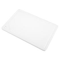 Placa de Corte Branca Pronyl com Canaleta 50x30x1 cm Placa de Corte Branca Pronyl com Canaleta 50x30x1 cm