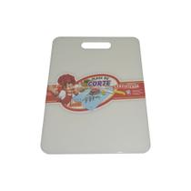 Placa de Corte com Pegador Caipirinha Branca 0,5X24X32cm 100 Pronyl Placa de Corte com Pegador Caipirinha Branca 0,5X24X32cm 100 Pronyl