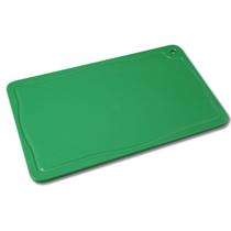 Placa de Corte Verde Pronyl com Canaleta 50x30x1,5 cm