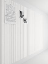 Placa de cortiça Bumusty Felt Bulletin Board Tiles 47x35cm - Branco