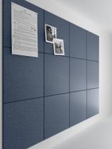 Placa de cortiça Bumusty Large 120x90cm com abas adesivas e pinos