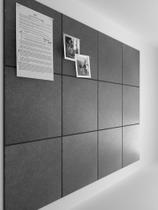 Placa de cortiça Bumusty Large 120x90cm com abas adesivas e pinos