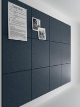 Placa de cortiça Bumusty Large 120x90cm com abas adesivas e pinos