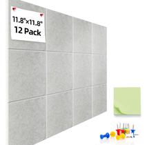 Placa de cortiça URMMIY Large 120x90cm com pacote de 12 azulejos de parede de feltro Placa de cortiça URMMIY Large 120x90cm com pacote de 12 azulejos de parede de feltro