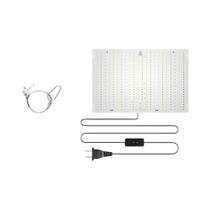 Placa de Crescimento para Plantas com LED 200W Espectro Completo - Ideal para Indoor, Estufas e Hidroponia