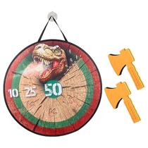 Placa de dardo infantil Dinosaur Sky Shape Double Competitive Axe Throw Toy