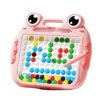 Placa De Desenho Magnética Para Crianças, Brinquedo Fofo Sapo Doodle Com Contas Magnéticas E Caneta