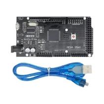 Placa de Desenvolvimento Arduino MEGA 2560 R3 com ATmega2560-16AU e CH340G