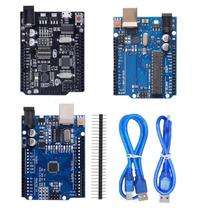 Placa de Desenvolvimento Arduino UNO R3 - ATMEGA328P com CH340G e WiFi ESP8266
