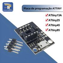 Placa De Desenvolvimento ATTINY Plugável Para Editor De Programação De Energia Micro USB