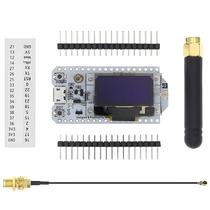 Placa De Desenvolvimento Azul OLED ESP32 LoRa Bluetooth WiFi Kit 096 Polegadas 868MHz-915MHz