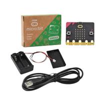 Placa De Desenvolvimento BBC Micro Bit V2 Para Educação STEM Infantil Com Estojo E Suporte Para