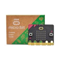 Placa De Desenvolvimento BBC Micro Bit V2 Para Educação STEM Infantil Com Estojo E Suporte Para