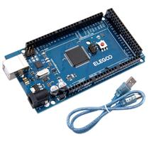 Placa de Desenvolvimento ELEGOO MEGA R3 ATmega 2560 com Cabo USB